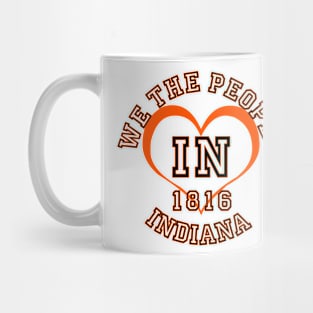 Show your Indiana pride: Indiana gifts and merchandise Mug